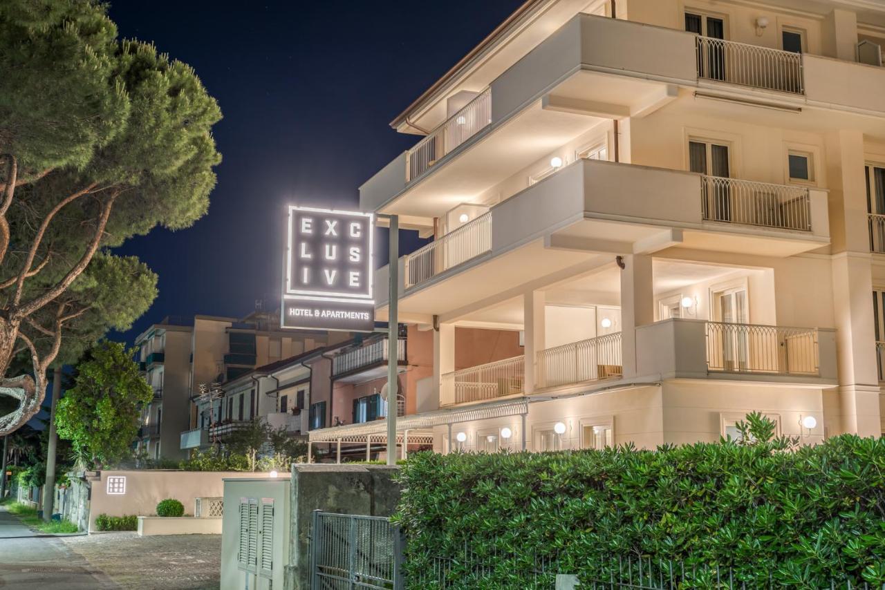 Hotel & Residence Exclusive Marina Di Carrara Exterior foto